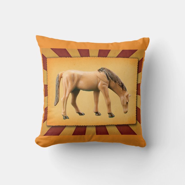 Coussin Mon cheval (Recto)