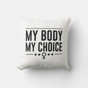 Coussin Mon corps Mon choix