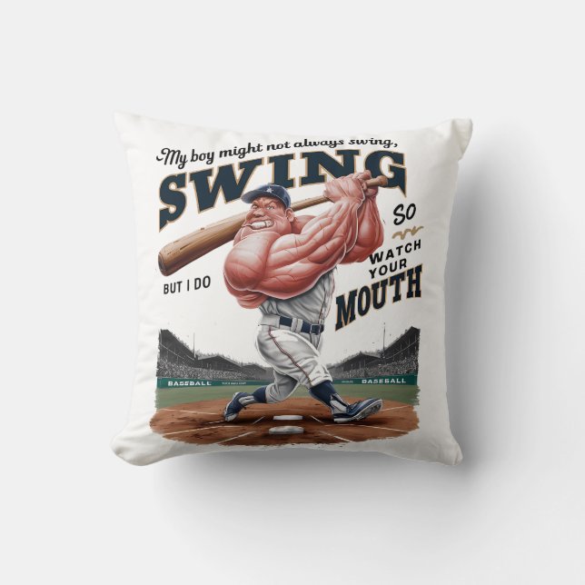 Coussin Mon Garçon Ne Chantera Peut-Être Pas Toujours, Mai (Recto)