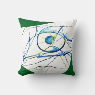Coussin Mon oeil je m'en fish...