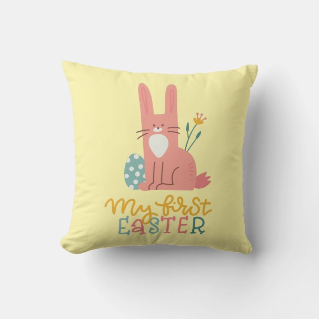 Coussin Mon premier Pâques (Recto)