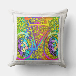 Coussin Mon vélo patio extérieur