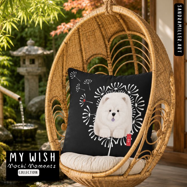 Coussin MON VOEU = Moments Mochi (Créateur téléchargé)