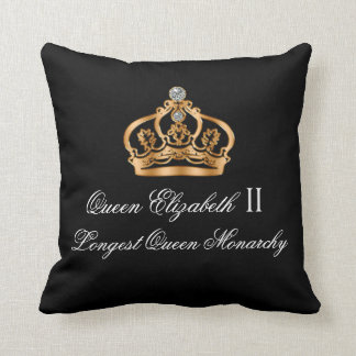 Coussin Monarchie commémorative de la reine Élisabeth