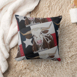 Coussin Monarque de la peinture de Rangeland par Alfred Fo