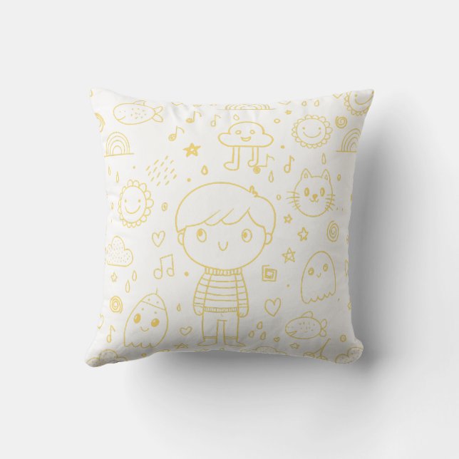 Coussin Monde fantastique (Verso)