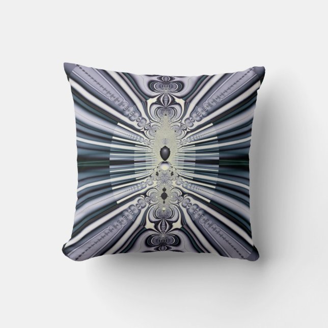 Coussin Monde Violet (Recto)
