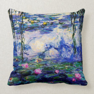 Coussin Monet-Eau-Lis de Claude