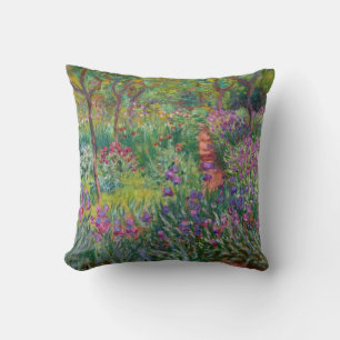 Coussin Monet "Le jardin d'Iris à Giverny"
