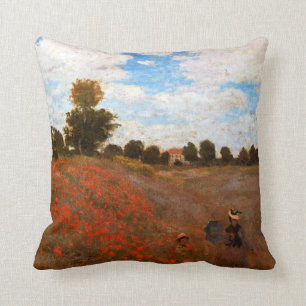 Coussin Monet - Poppies sauvages