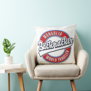 Coussin mongolie routard voyageur du monde
