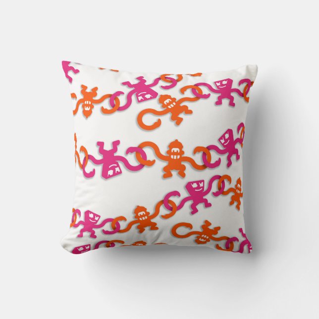 Coussin Monkey Business Pillow (Recto)