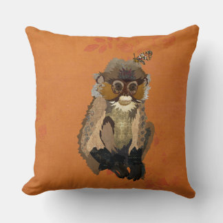 COUSSIN MONKEY & BUTTERFLY