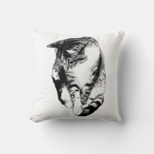 Coussin monochrome Tabby Down