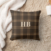 Monogram Classique Vintage Marron Foncé et Beige à