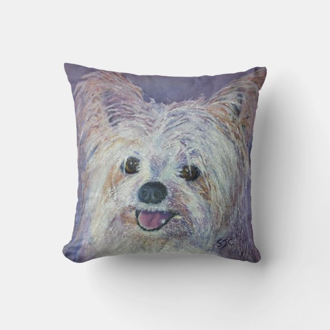 COUSSIN MONOGRAM CUT BLANC YORKIE MIX (Recto)