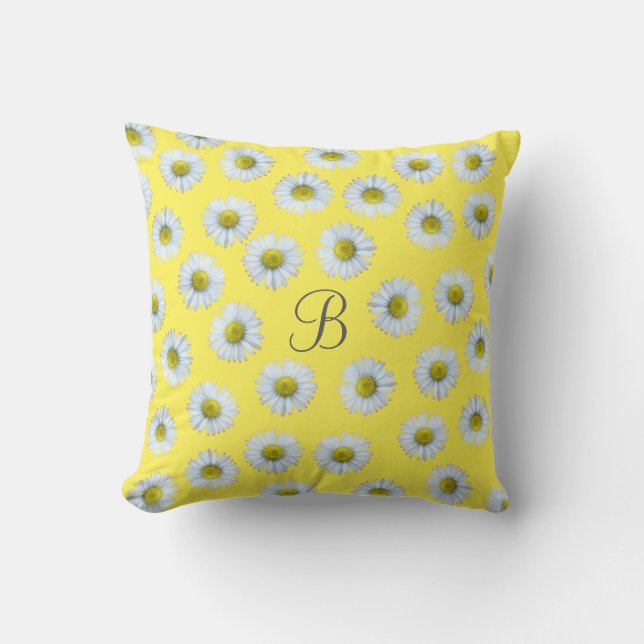 Coussin Monogram Daisy (Recto)