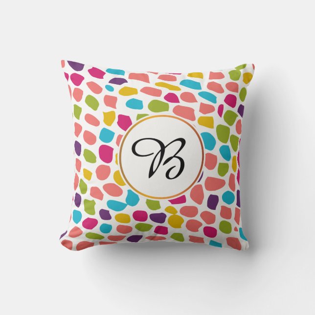 Coussin monogramme (Recto)