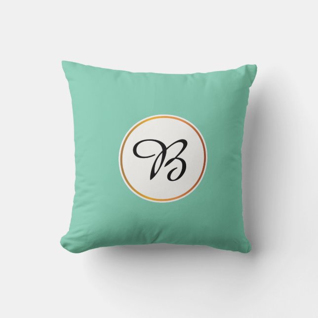 Coussin monogramme (Recto)