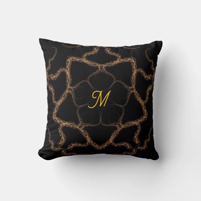 Coussin monogramme (Recto)