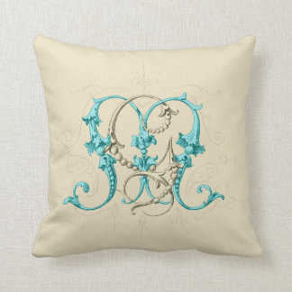 Coussin Monogramme de GM MG