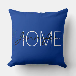 Coussin monogramme de la maison bleue de la Force aérienne
