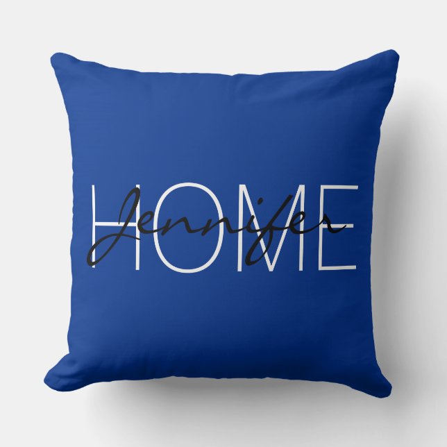 Coussin monogramme de la maison bleue de la Force aérienne (Recto)