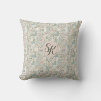 Coussin Monogramme de maquette