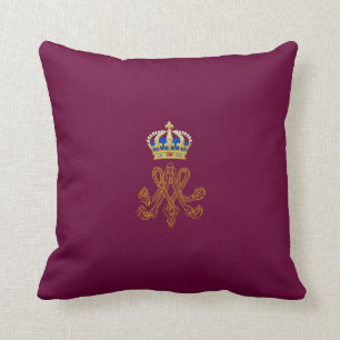 Coussin Monogramme de Marie Antoinette