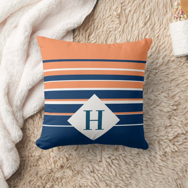 Coussin Monogramme de marine (Couverture)