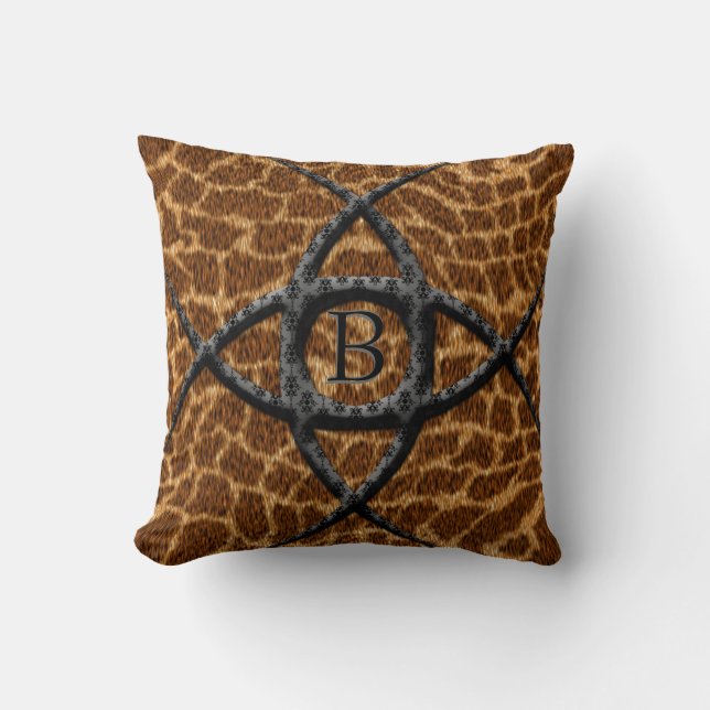 Coussin Monogramme Dewe Claw (Recto)