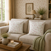 Monogramme Floral Romantique | Cottagecore Vintage