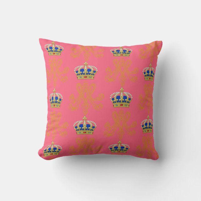 Coussin Monogramme royal de Marie-Antoinette (Recto)