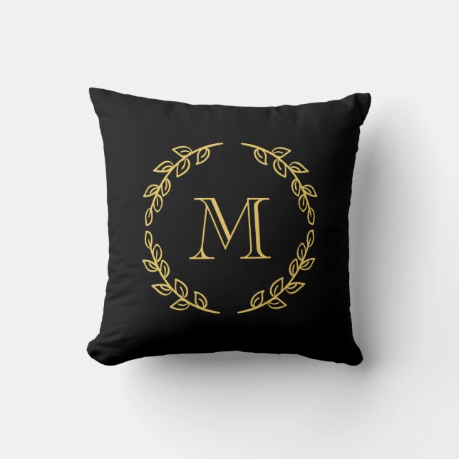 Coussin Monogramme vintage (Recto)