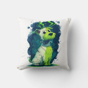 Coussin Monster Mutt � Chien de Halloween Mignon