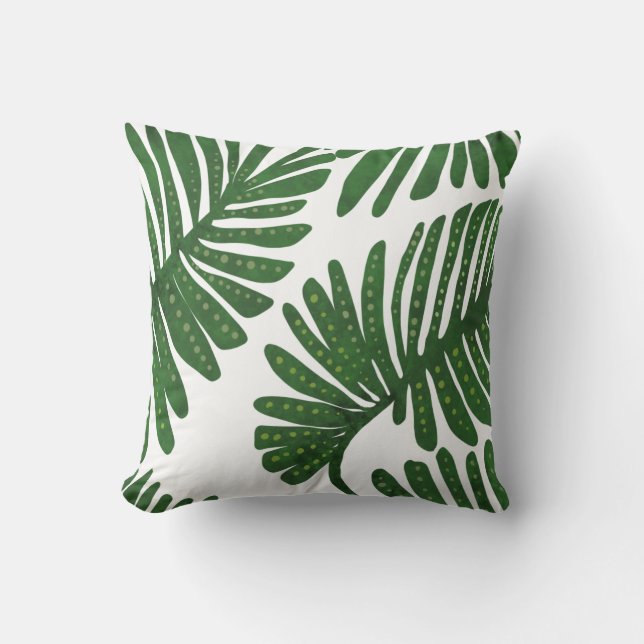 Coussin Monstera (Recto)