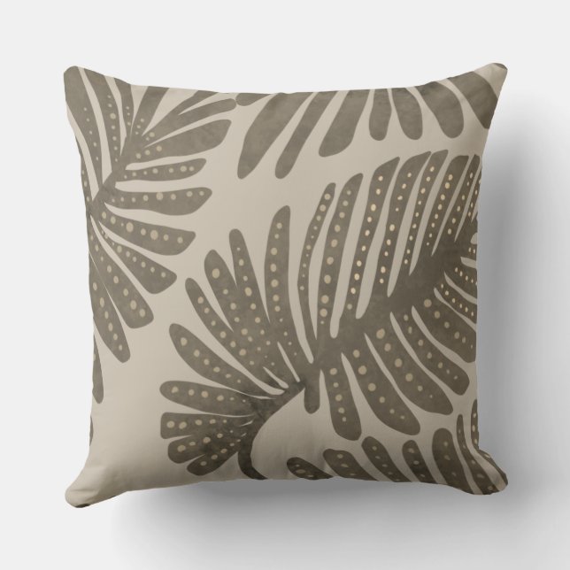 Coussin Monstera (Verso)