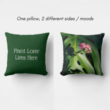 Monstera Leaf Botanical Plant Lover Lives Here