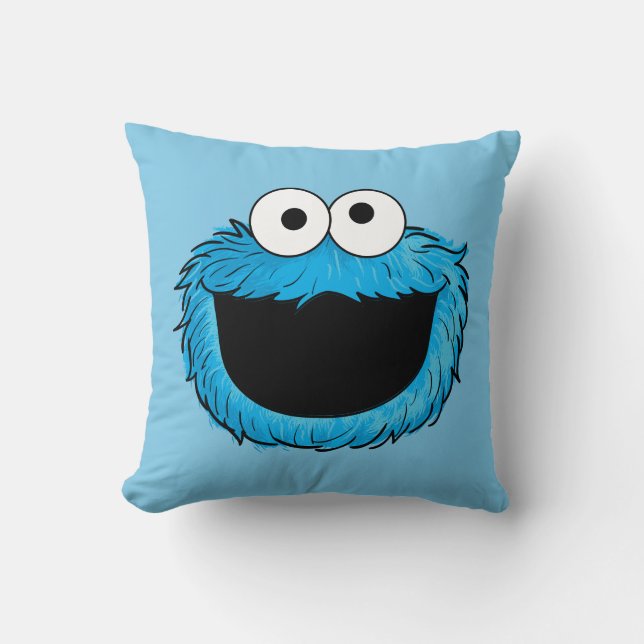 Coussin Monstre à la fin de ce livre | Cookie Monster (Recto)