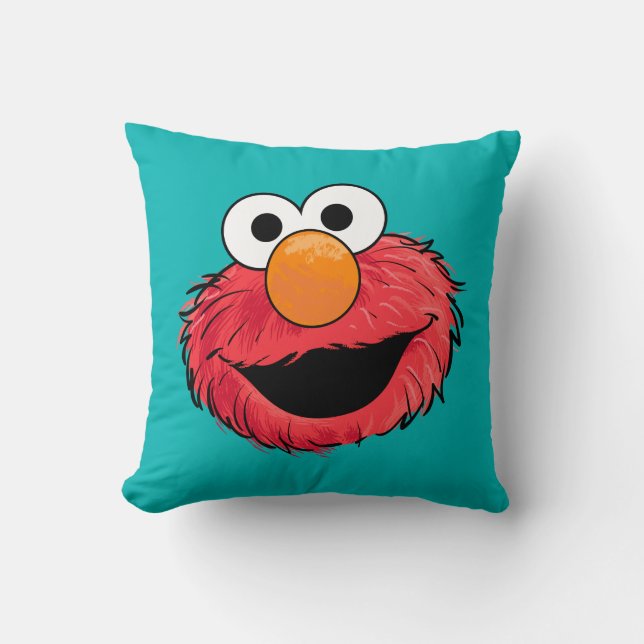 Coussin Monstre à la fin de cette histoire | Elmo (Recto)