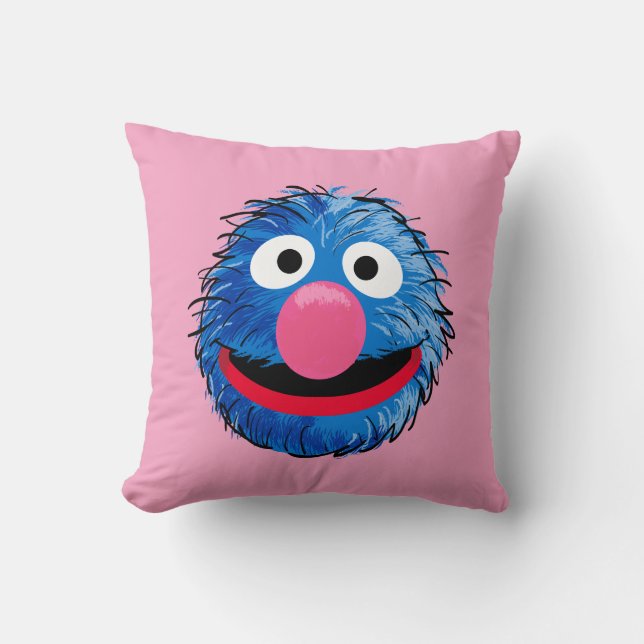 Coussin Monstre à la fin de cette histoire | Grover (Recto)