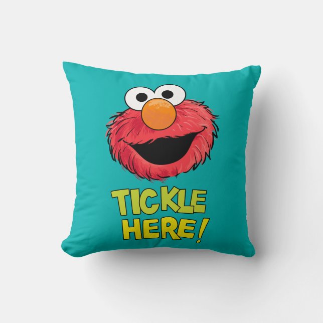 Coussin Monstre au bout de cette histoire | Elmo (Recto)