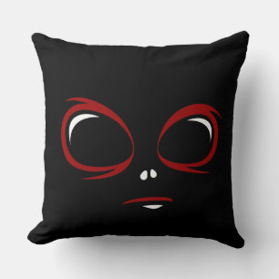Coussin Monstre au visage de mignon ovni