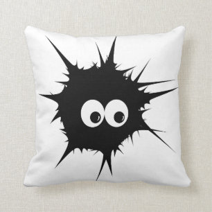 Coussin Monstre dans le noir