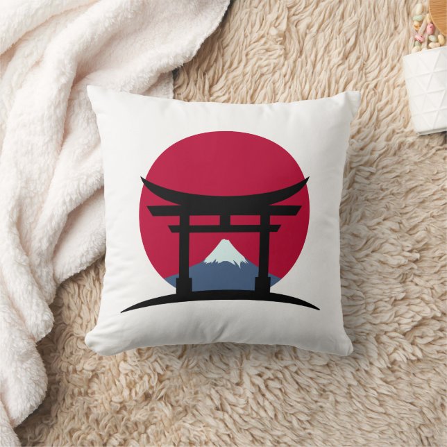 Coussin Mont Fuji - Japon (Couverture)