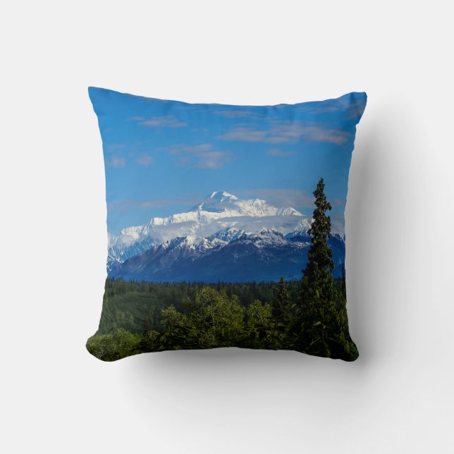 Coussin Mont McKinley en Alaska (Recto)