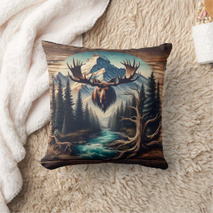 Coussin Mont Moose Head surplombant le ruisseau Mountain