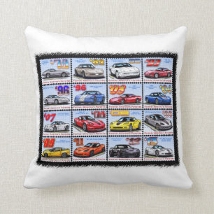 Coussin Montage 1978-2013 de Corvette d'Edition spéciale