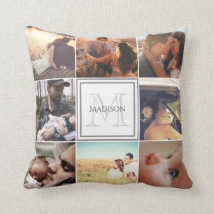 Coussin Montage photo personnalisé