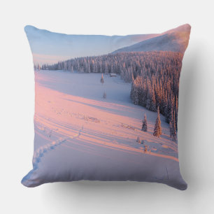 Coussin Montagnes neigeuses